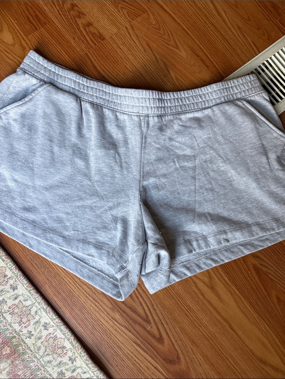 Maurices Light Gray Women's Athletic Lounge Shorts
